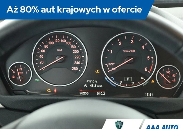 BMW Seria 3 cena 79000 przebieg: 96246, rok produkcji 2019 z Dobrzany małe 254